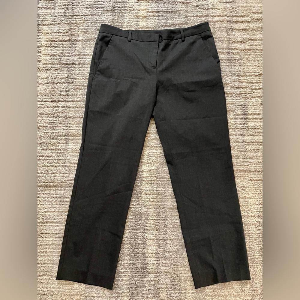 Moncler Men’s EUR Size 44 Gray Pantalone Wool Blend Trousers